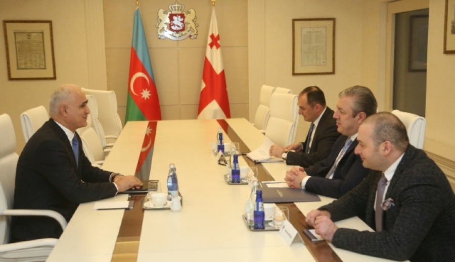 وزیر گرجستان با وزیر اقتصاد آذربایجان دیدار می کند
